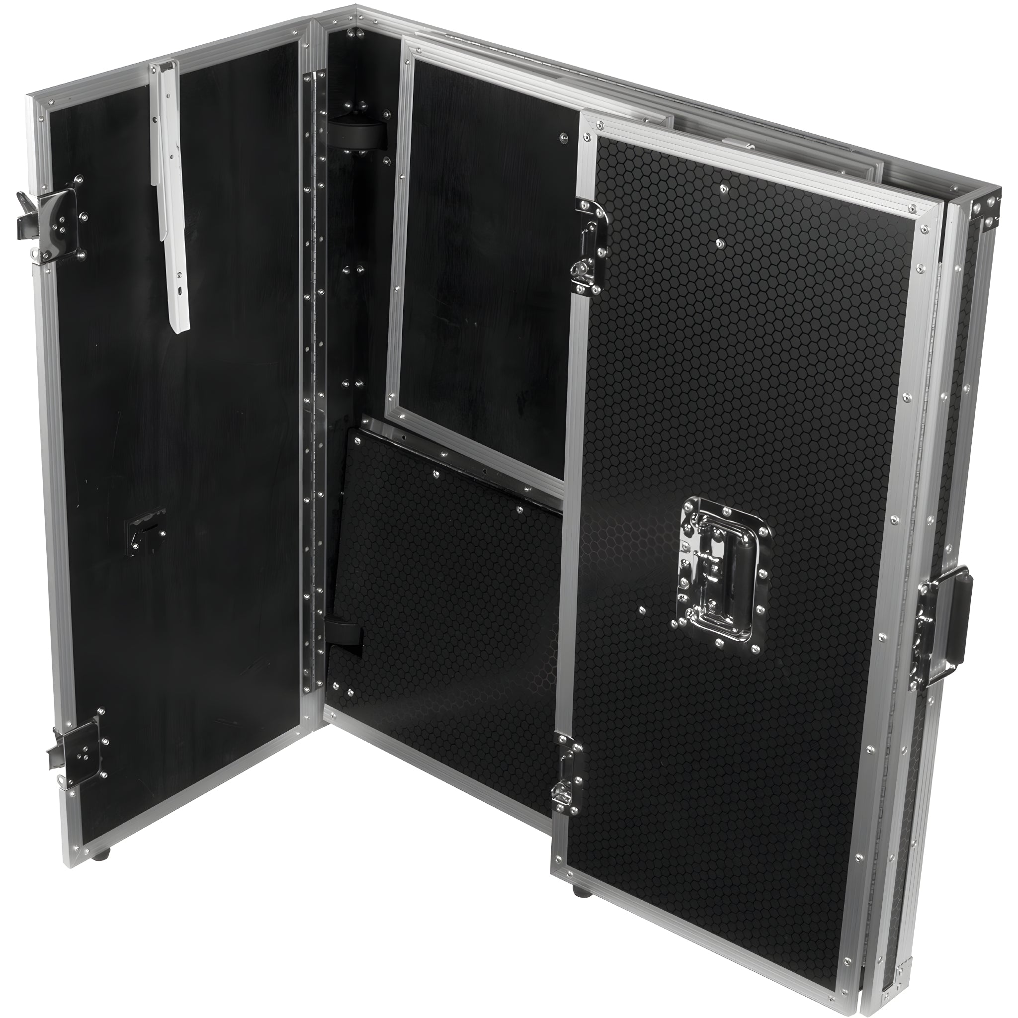 UDG U92049SL2 - Ultimate Fold Out DJ Table Plateado Plus (Ruedas) - Tempo Shop