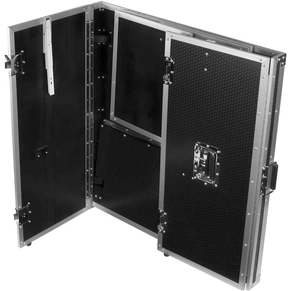 UDG U92049SL2 - Ultimate Fold Out DJ Table Plateado Plus (Ruedas) - Tempo Shop