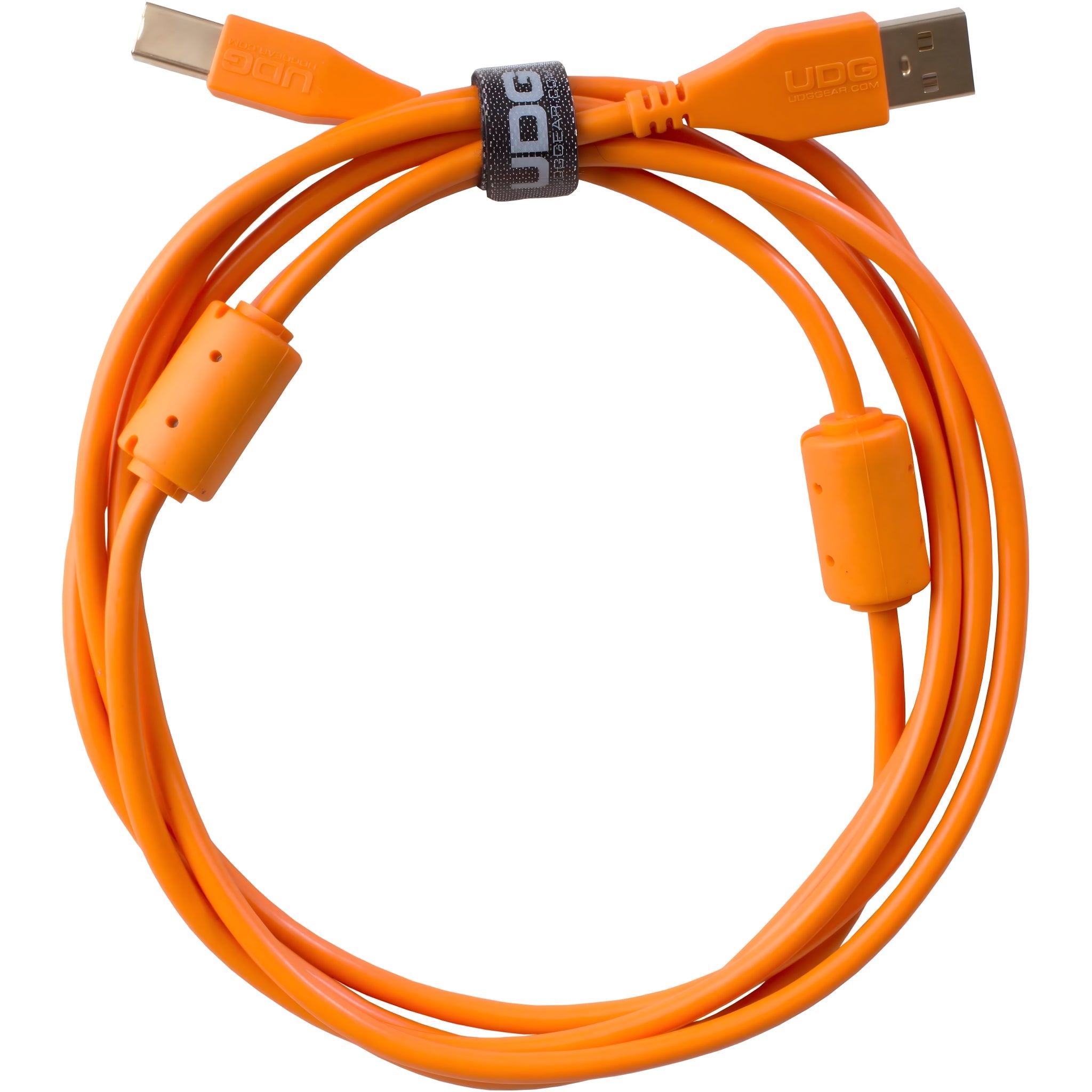 UDG U95001OR - Ultimate Audio Cable USB 2.0 A - B Naranja Straight 1m - Tempo Shop