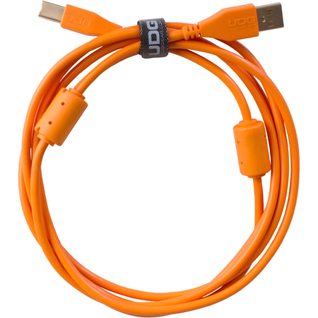 UDG U95001OR - Ultimate Audio Cable USB 2.0 A - B Naranja Straight 1m - Tempo Shop