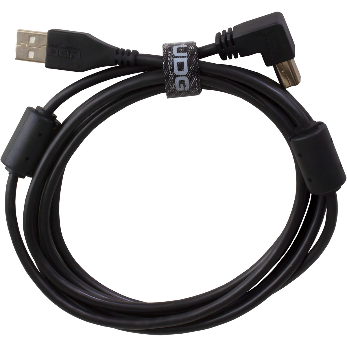 UDG U95004BL - Ultimate Audio Cable USB 2.0 A - B Negro Angled 1m - Tempo Shop