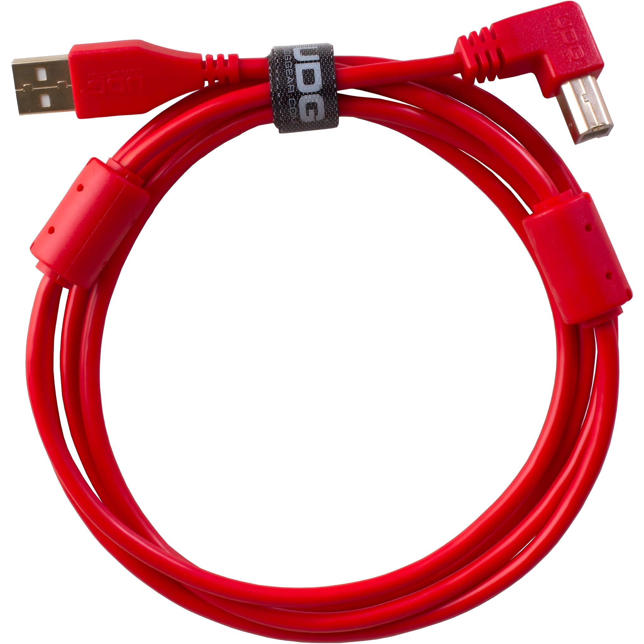 UDG U95004RD - Ultimate Audio Cable USB 2.0 A - B Rojo Angled 1m - Tempo Shop