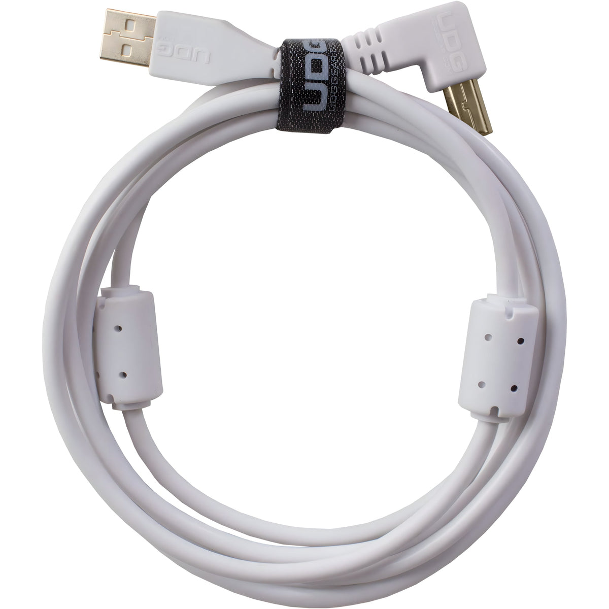 UDG U95004WH - Ultimate Audio Cable USB 2.0 A - B Blanco Angled 1m - Tempo Shop