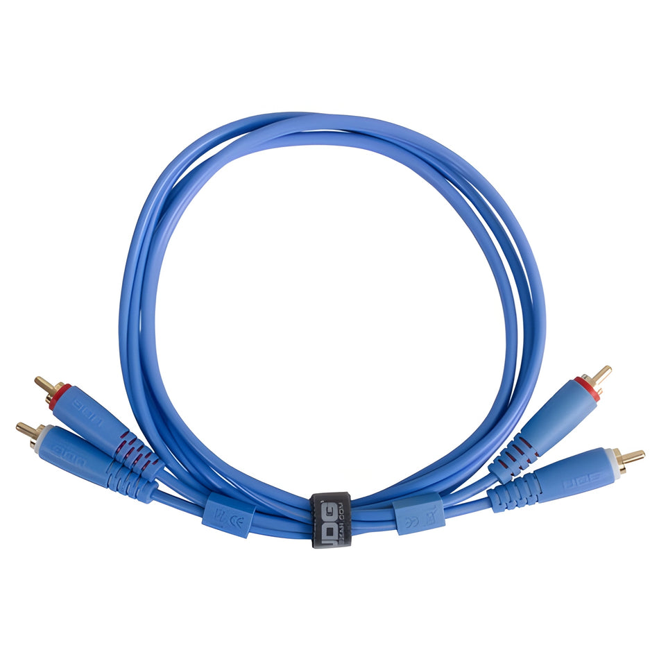 UDG U97001LB - Ultimate Audio Cable Set RCA - RCA Straight Azul 1,5m - Tempo Shop