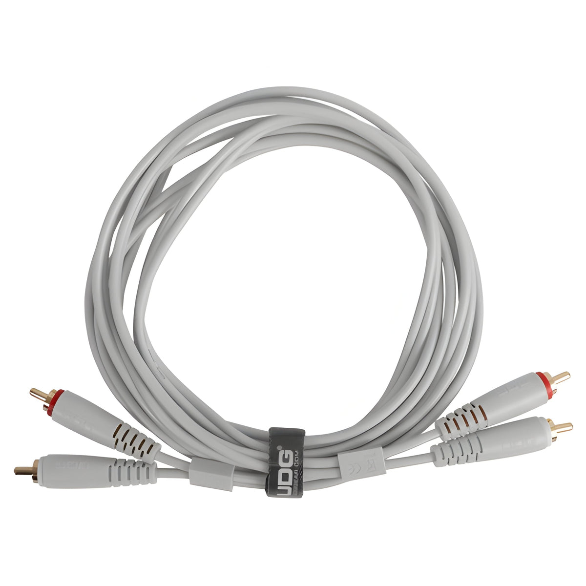 UDG U97001WH - Ultimate Audio Cable Set RCA - RCA Straight Blanco 1,5m - Tempo Shop