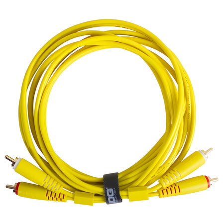UDG U97001YL - Ultimate Audio Cable Set RCA - RCA Straight Amarillo 1,5m - Tempo Shop