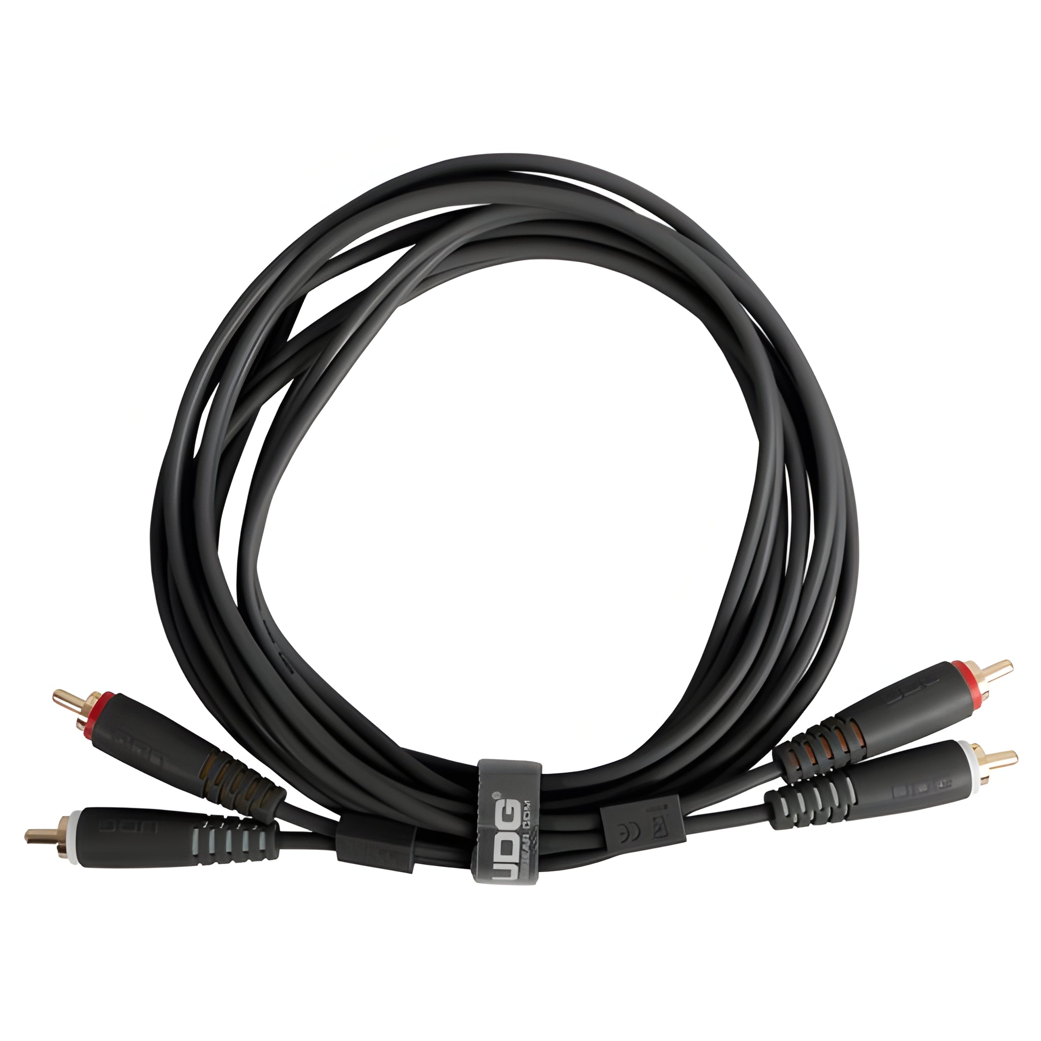 UDG U97003BL - Ultimate Audio Cable Set RCA - RCA Straight Negro 3m - Tempo Shop