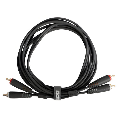 UDG U97003BL - Ultimate Audio Cable Set RCA - RCA Straight Negro 3m - Tempo Shop