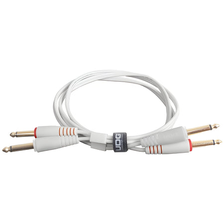 UDG U97004WH - Ultimate Audio Cable Set JACK - JACK Straight Blanco 3m - Tempo Shop