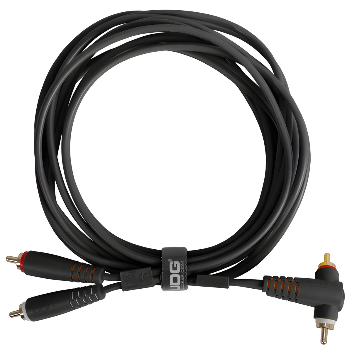 UDG U97005BL - Ultimate Audio Cable Set RCA Straight - RCA Angled Negro 3m - Tempo Shop