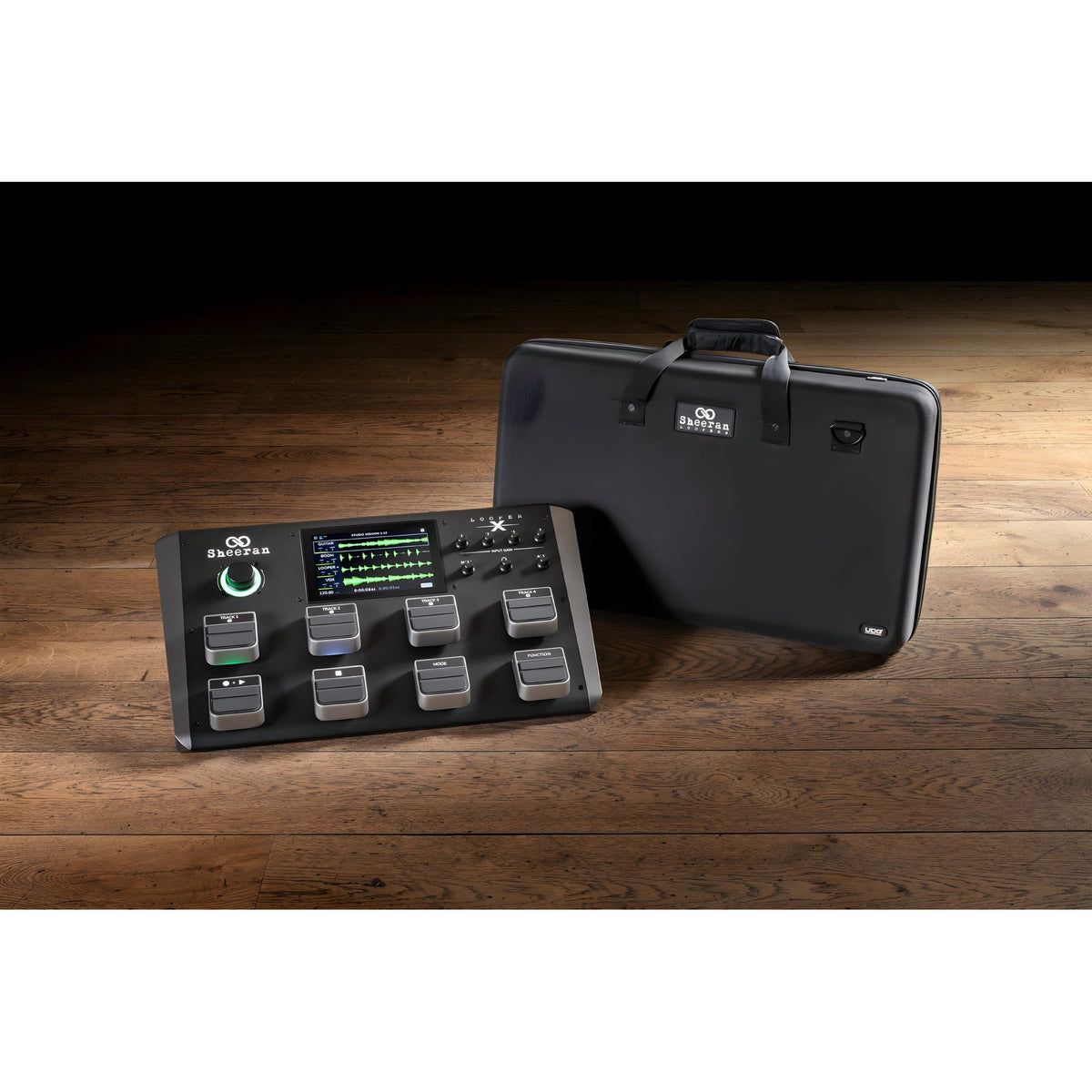 UDG UB0018324BL - CR SHEERAN LOOPER X Hardcase Negro - Tempo Shop