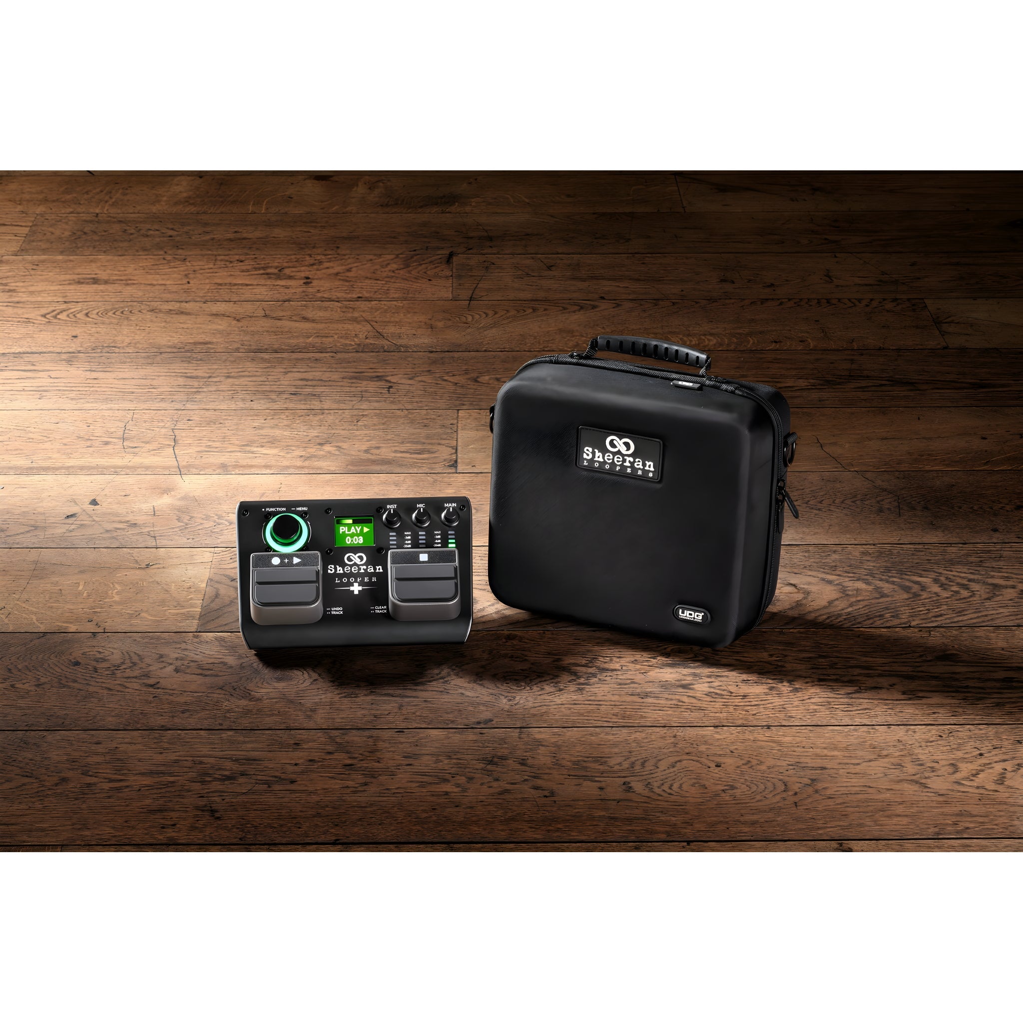 UDG UB0018494BL - CR SHEERAN LOOPER + Hardcase Negro - Tempo Shop