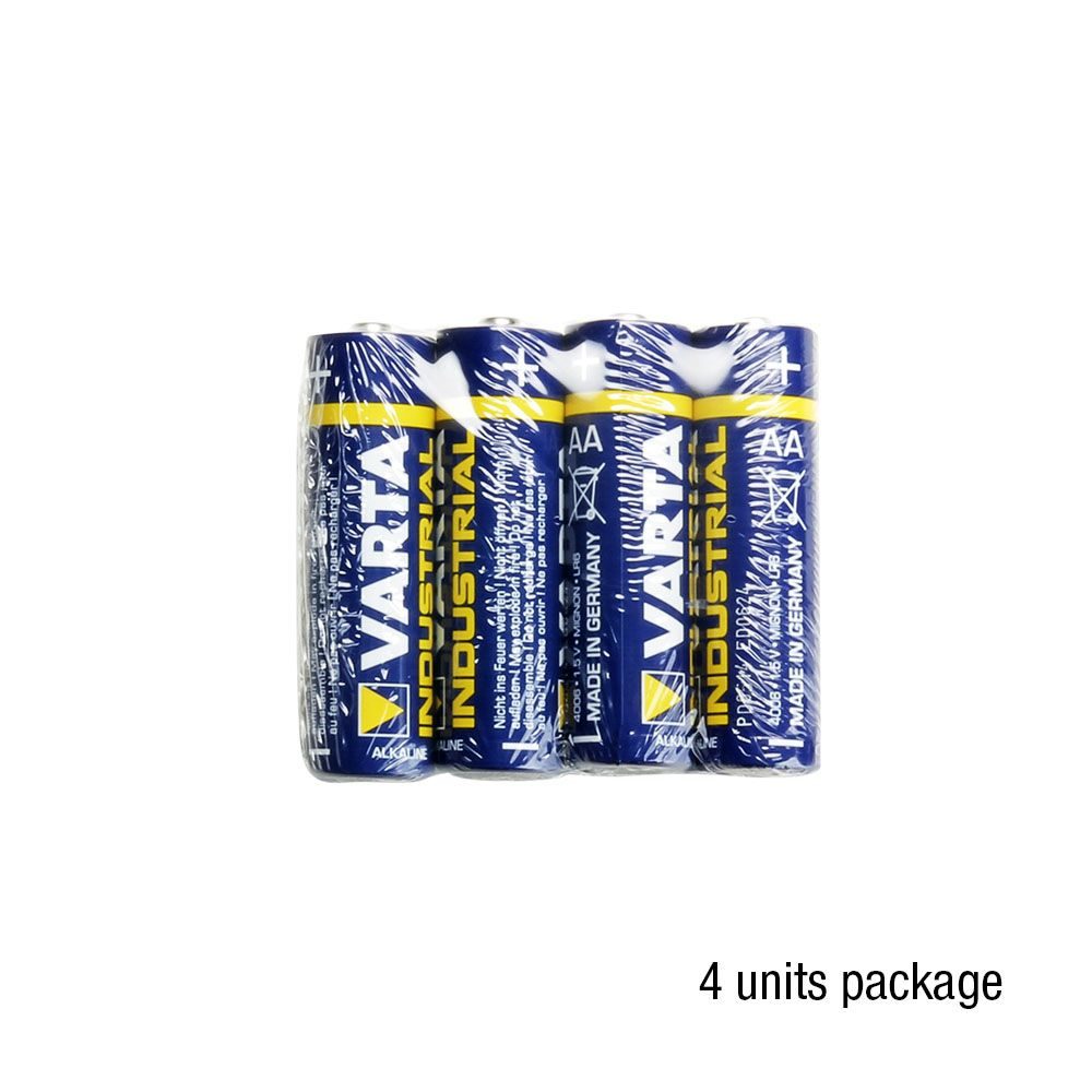 VARTA Industrial Pro 4006 - Batería Alcalina AA LR6 1.5V de Alto Rendimiento (Pack OEM) - Tempo Shop