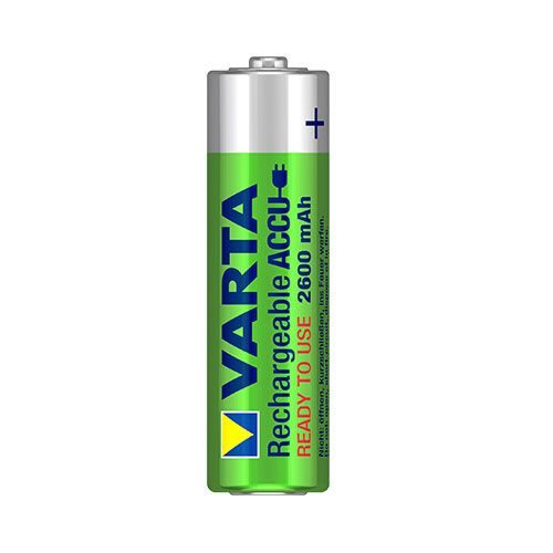 VARTA Recharge Accu Power 5716 - Baterías Recargables AA NiMH 2600 mAh - Precargadas (Pack de 4) - Tempo Shop