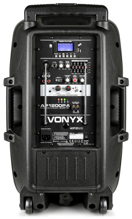Vonyx AP1200PA - Bafle Portátil 12" - Tempo Shop