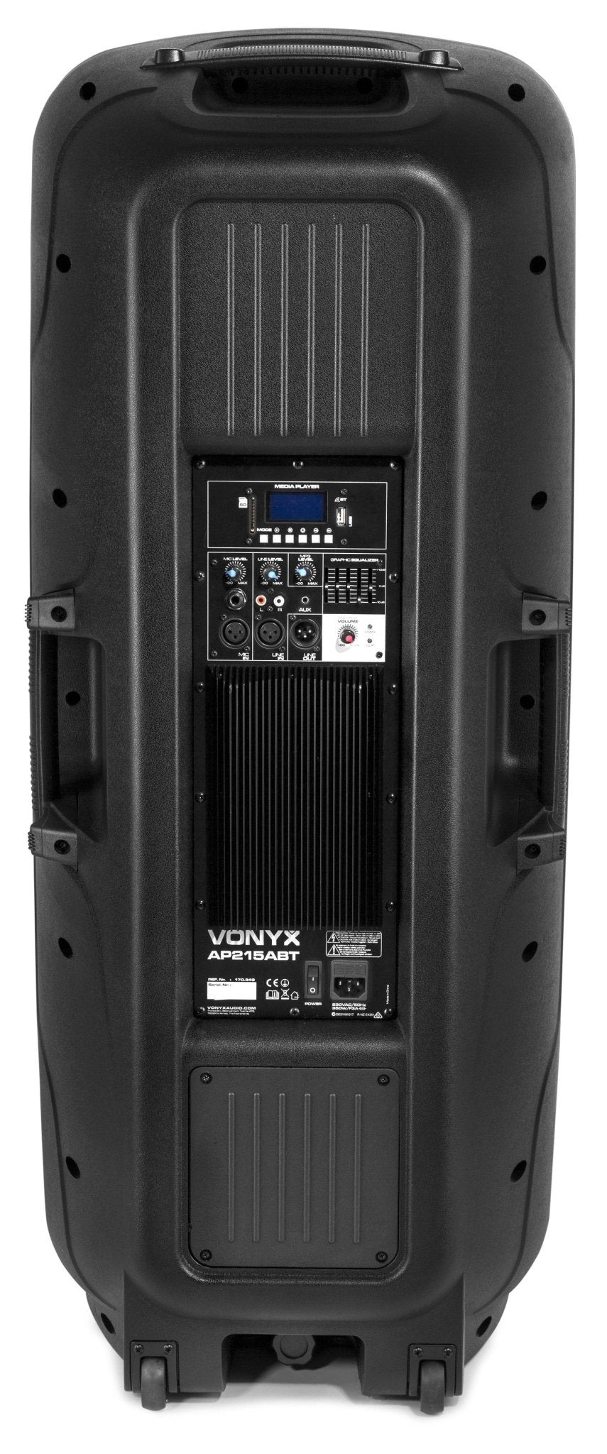 Vonyx AP215ABT - Bafle Activo 2x 15" 1200W - Tempo Shop