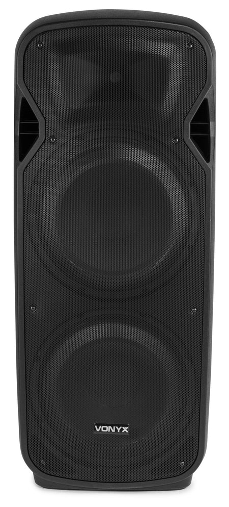 Vonyx AP215ABT - Bafle Activo 2x 15" 1200W - Tempo Shop