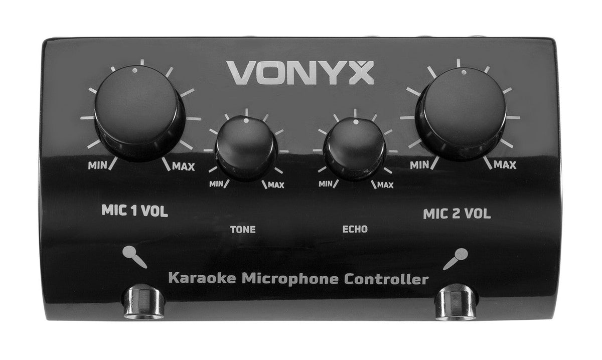 Vonyx AV430B - Controlador micrófonos Karaoke Negro - Tempo Shop
