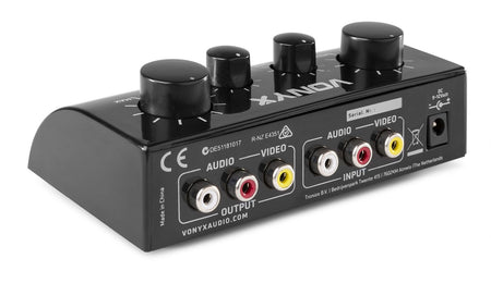 Vonyx AV430B - Controlador micrófonos Karaoke Negro - Tempo Shop