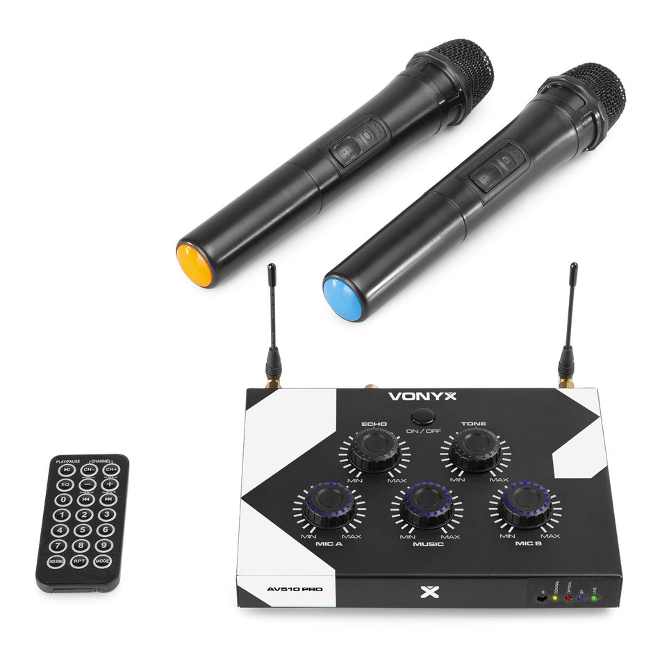 Vonyx AV510 - Controlador de micros Karaoke Pro - Tempo Shop