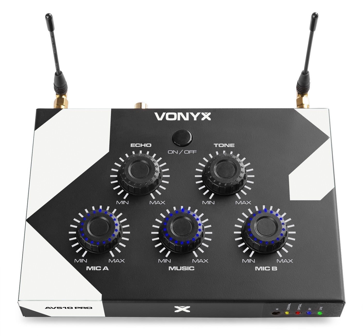Vonyx AV510 - Controlador de micros Karaoke Pro - Tempo Shop