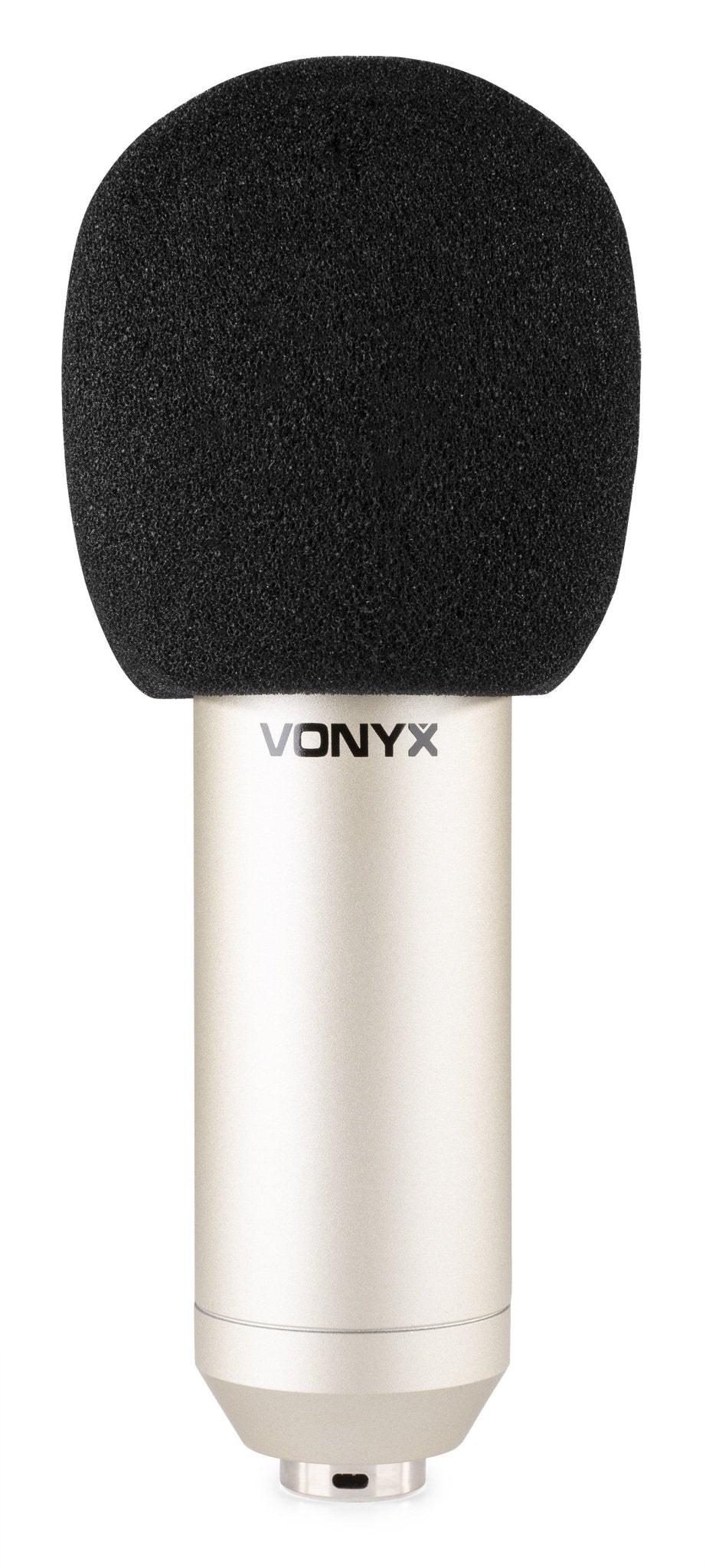 Vonyx CM400 - Micrófono de estudio de condensador plata - Tempo Shop