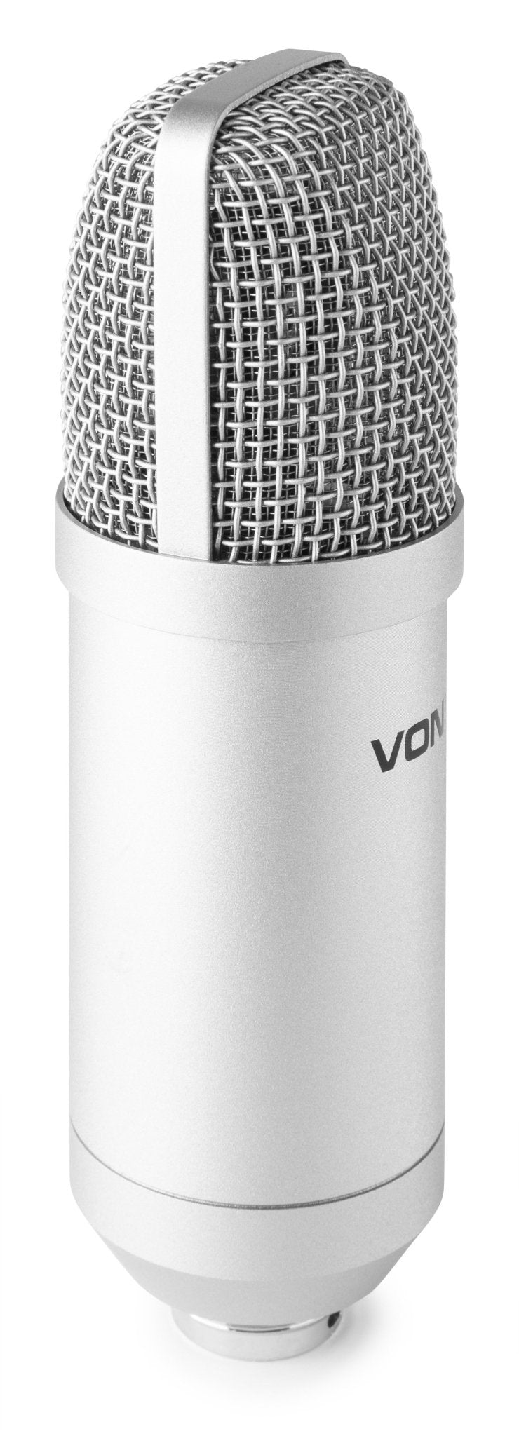 Vonyx CMS300S - Micrófono de estudio Set USB Plata - Tempo Shop