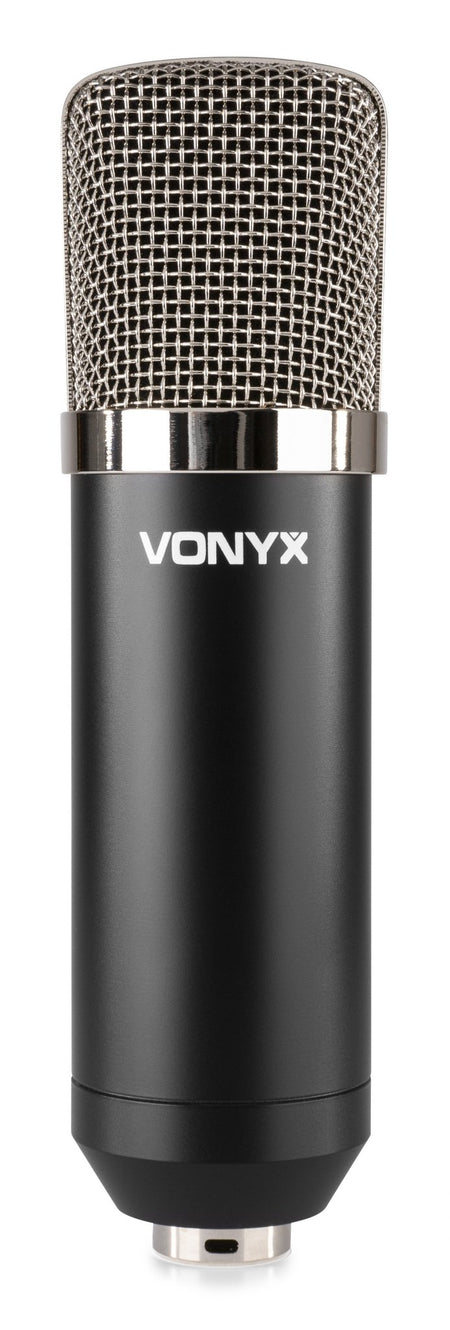 Vonyx CMS400 - Conjunto Estudio / Micro de condensador con soporte y paravientos - Tempo Shop