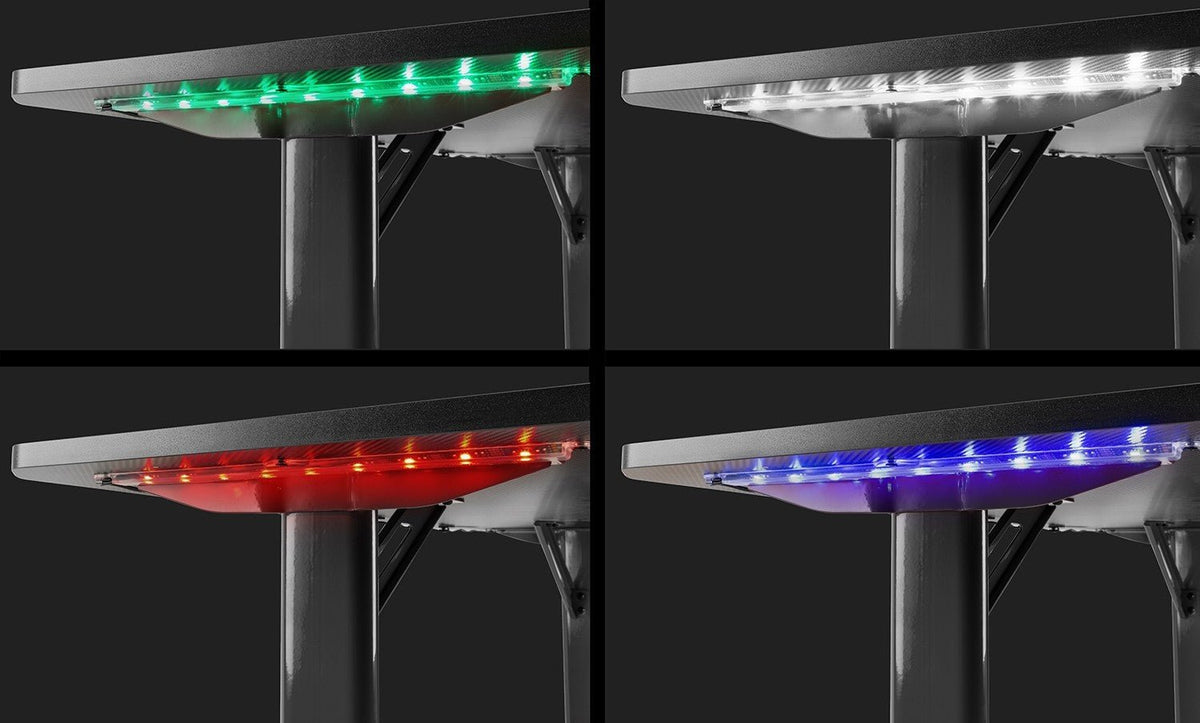 Vonyx DB20 - Mesa para estudio & Gaming con luces RGB - Tempo Shop