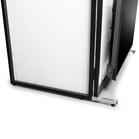 Vonyx DB6 - Sistema de cabina de DJ plegable Pro con soporte para TV - Tempo Shop