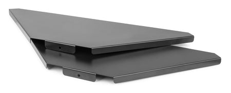 Vonyx DBC2 - Bandejas de córner para cabina DJ con bolsa - Tempo Shop