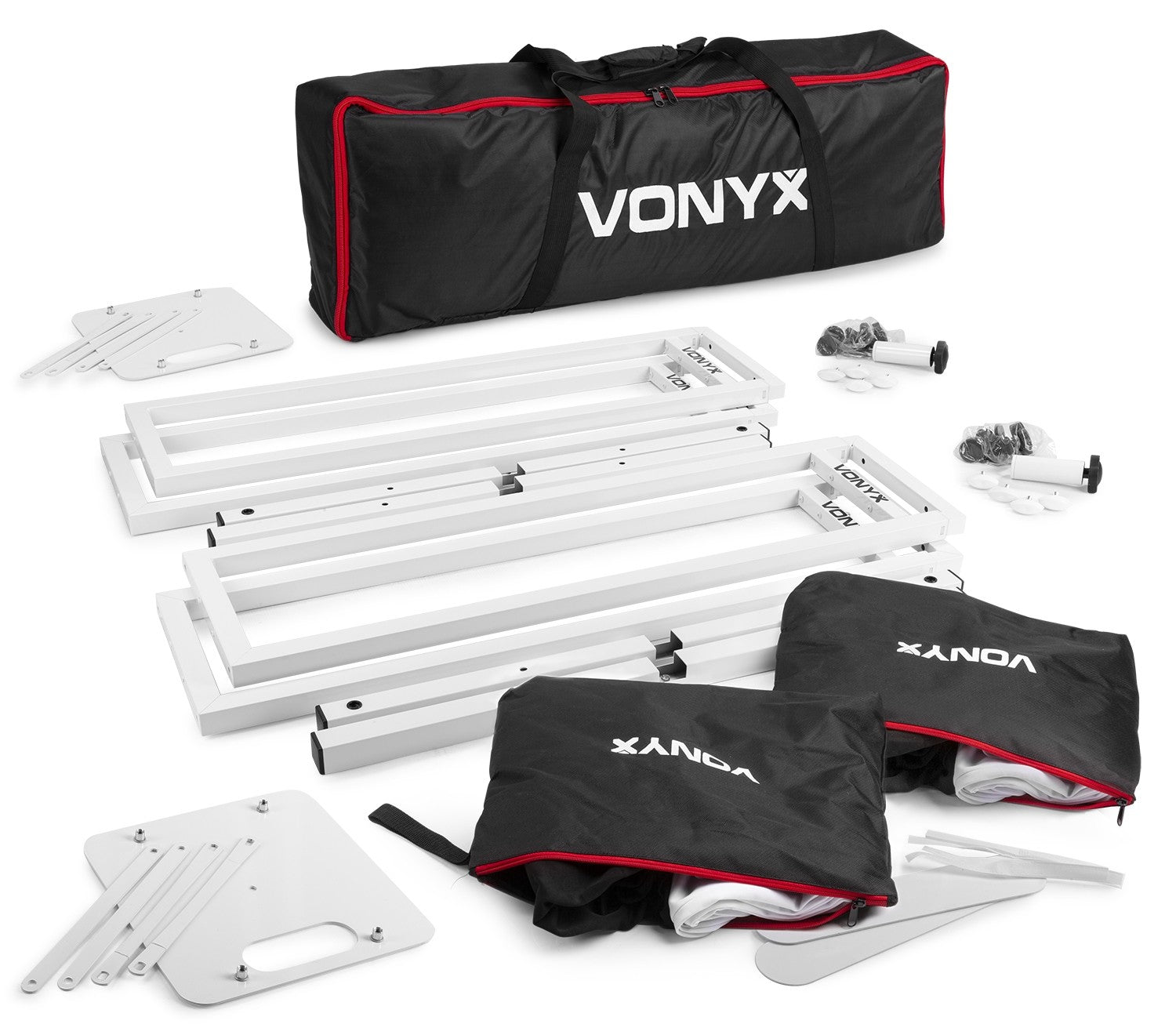 Vonyx DJP165 - Set de Pedestal DJ con bolsa de transporte - Tempo Shop