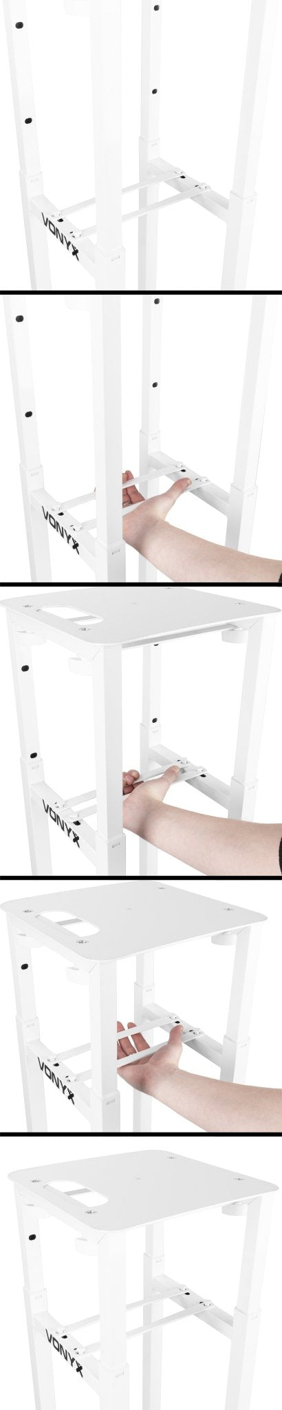 Vonyx DJP165 - Set de Pedestal DJ con bolsa de transporte - Tempo Shop