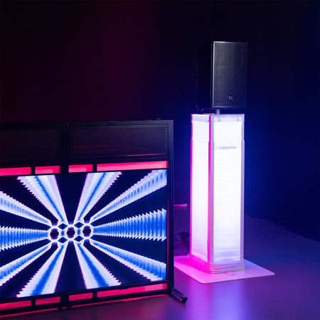 Vonyx DJP170 - Set de Pedestal DJ con placa base plegable - Tempo Shop