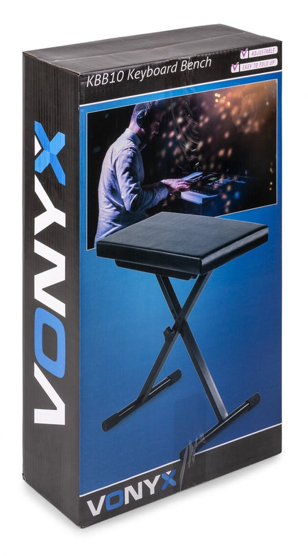 Vonyx KBB10 - Banqueta para teclado - Tempo Shop