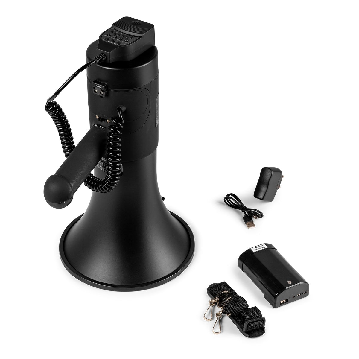 Vonyx MEG075 - Megáfono 75W Negro Mate - Tempo Shop