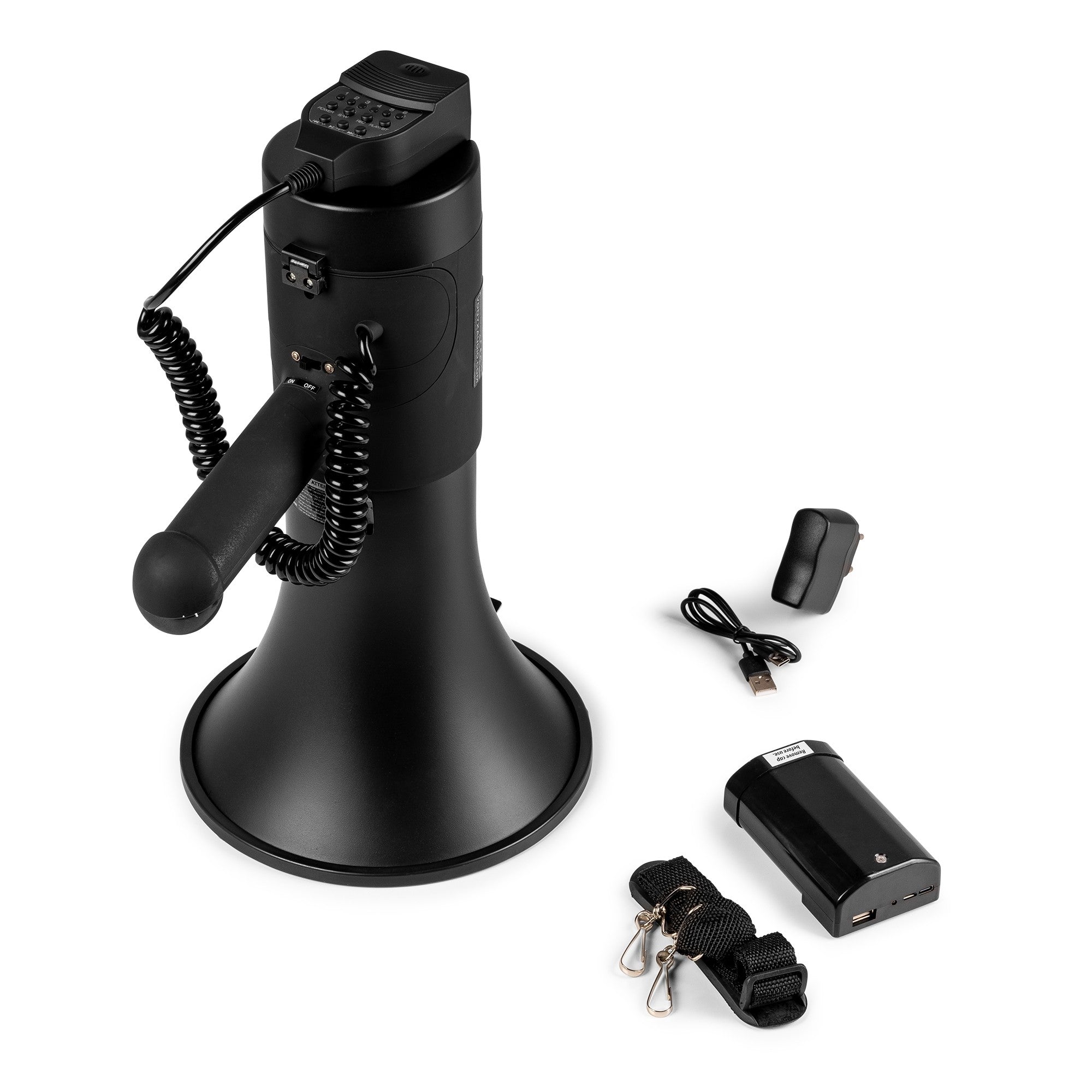 Vonyx MEG075 - Megáfono 75W Negro Mate - Tempo Shop