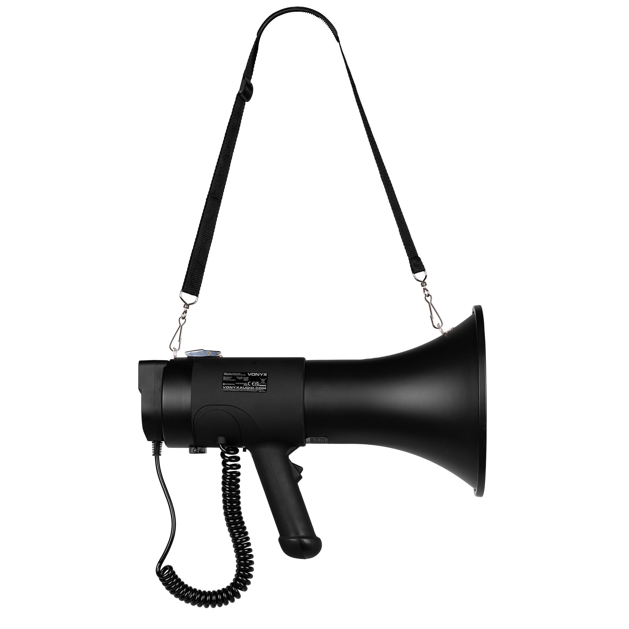 Vonyx MEG075 - Megáfono 75W Negro Mate - Tempo Shop