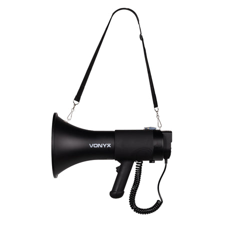 Vonyx MEG075 - Megáfono 75W Negro Mate - Tempo Shop