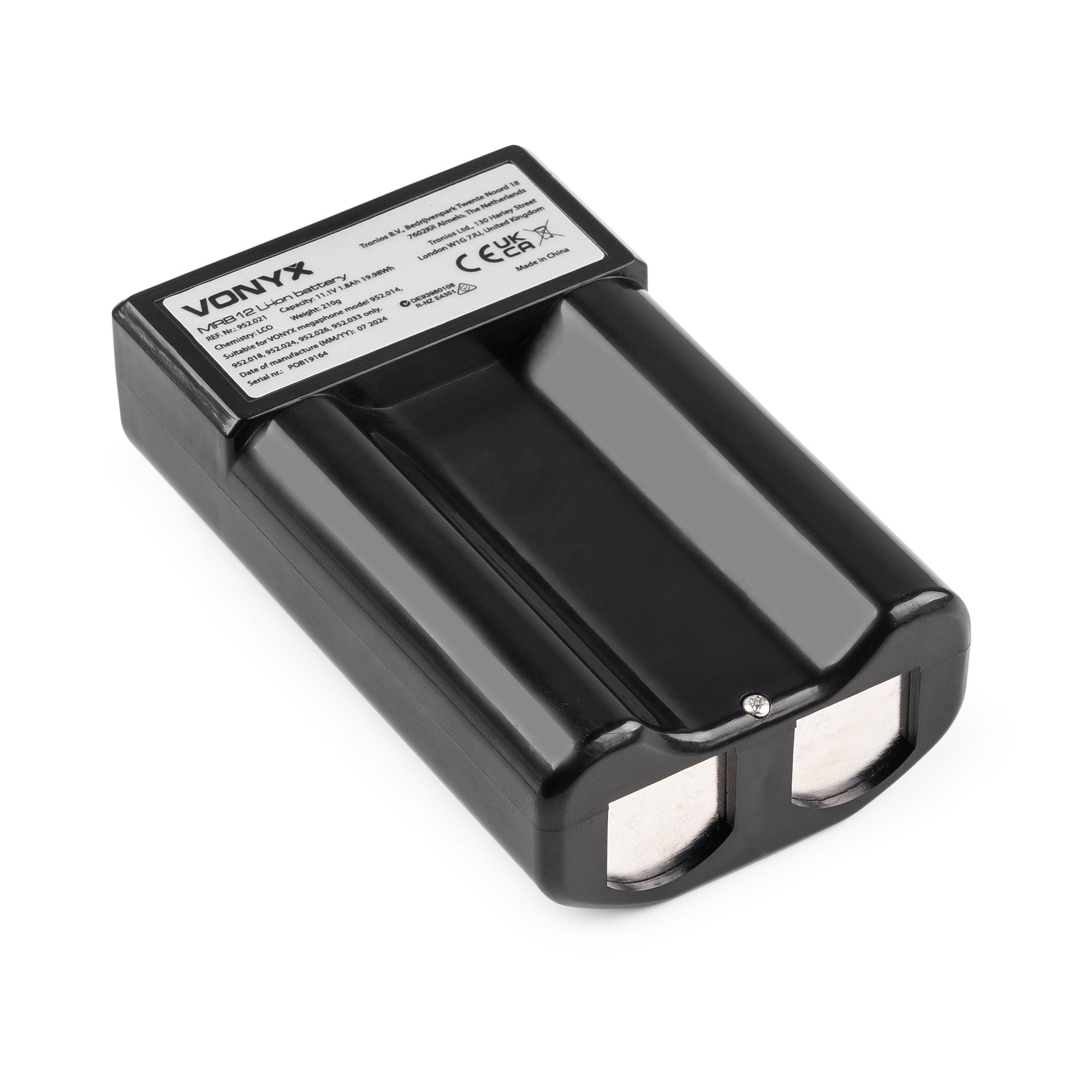 Vonyx MEG075 - Megáfono 75W Negro Mate - Tempo Shop