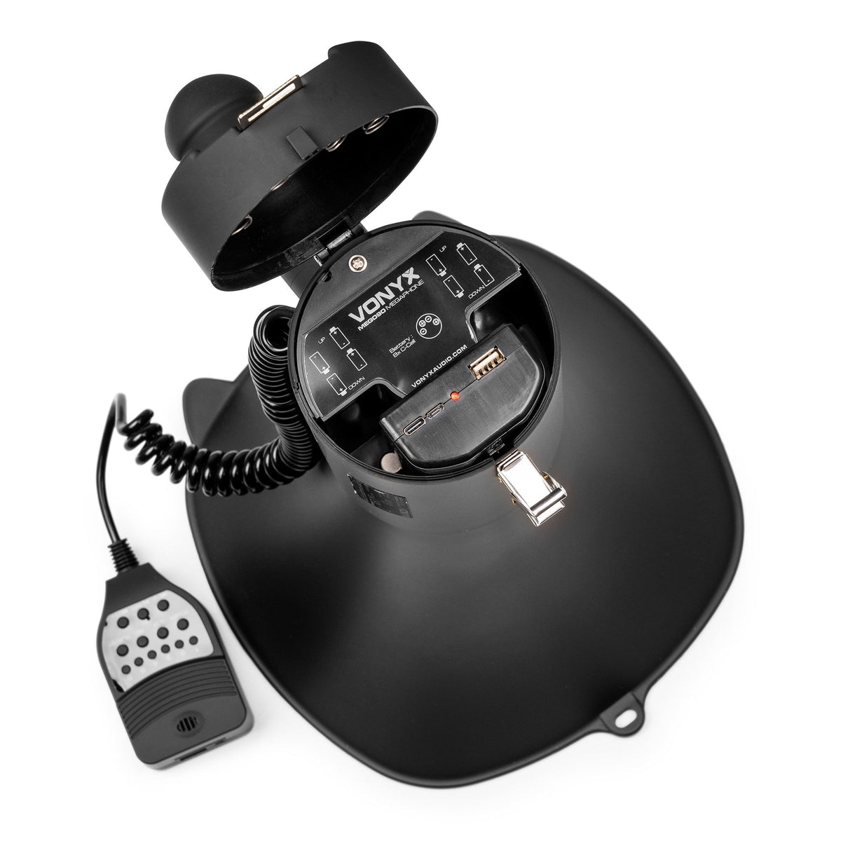 Vonyx MEG090 - Megáfono 90W Negro Mate - Tempo Shop