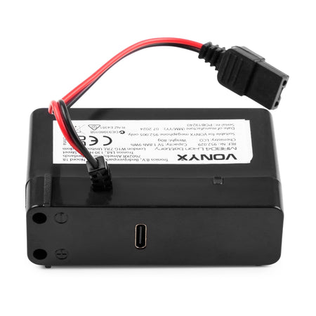 Vonyx MRB04 - Paquete de baterías de iones de litio de 5 V - Tempo Shop
