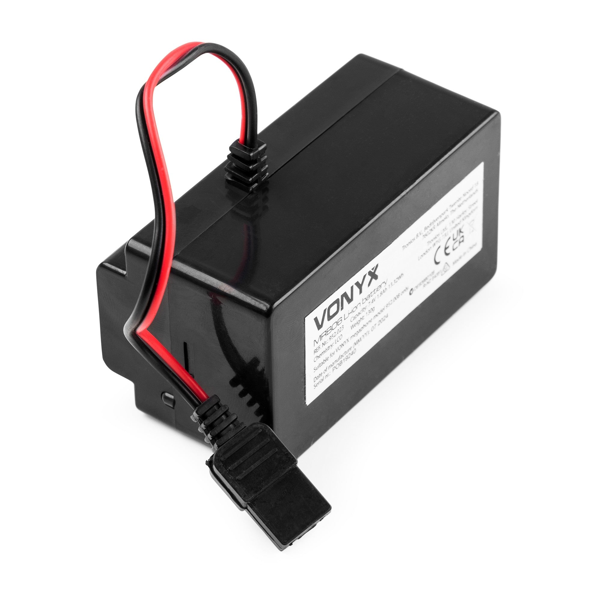 Vonyx MRB06 - Paquete de baterías de iones de litio de 7,4 V - Tempo Shop