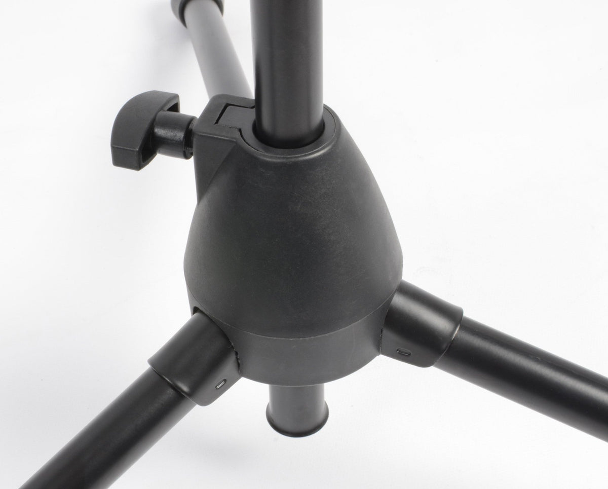 Vonyx MS10 - Pie de micrófono con pértiga, altura 1.6m, negro - Tempo Shop