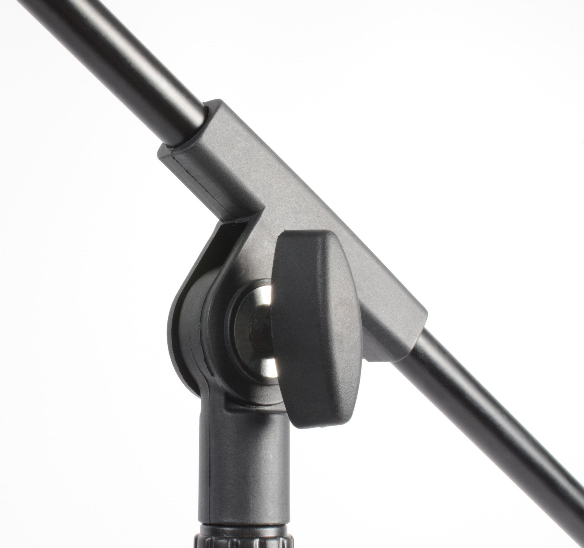 Vonyx MS10 - Pie de micrófono con pértiga, altura 1.6m, negro - Tempo Shop