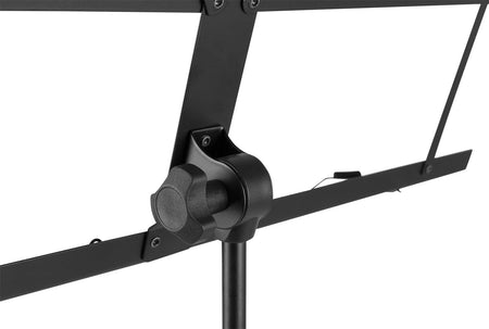 Vonyx MSS02 - Soporte de partituras plegable negro - Tempo Shop