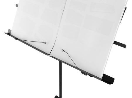 Vonyx MSS02 - Soporte de partituras plegable negro - Tempo Shop