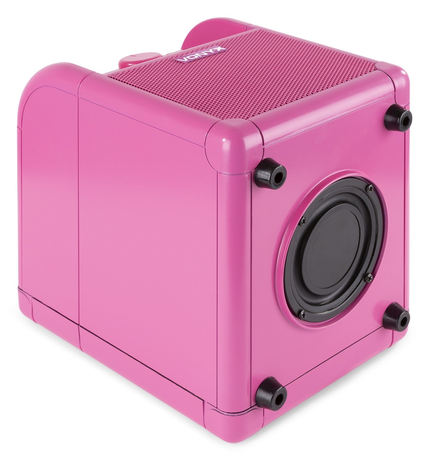 Vonyx SBS50P BT - Bafle Karaoke rosa con bola LED - Tempo Shop