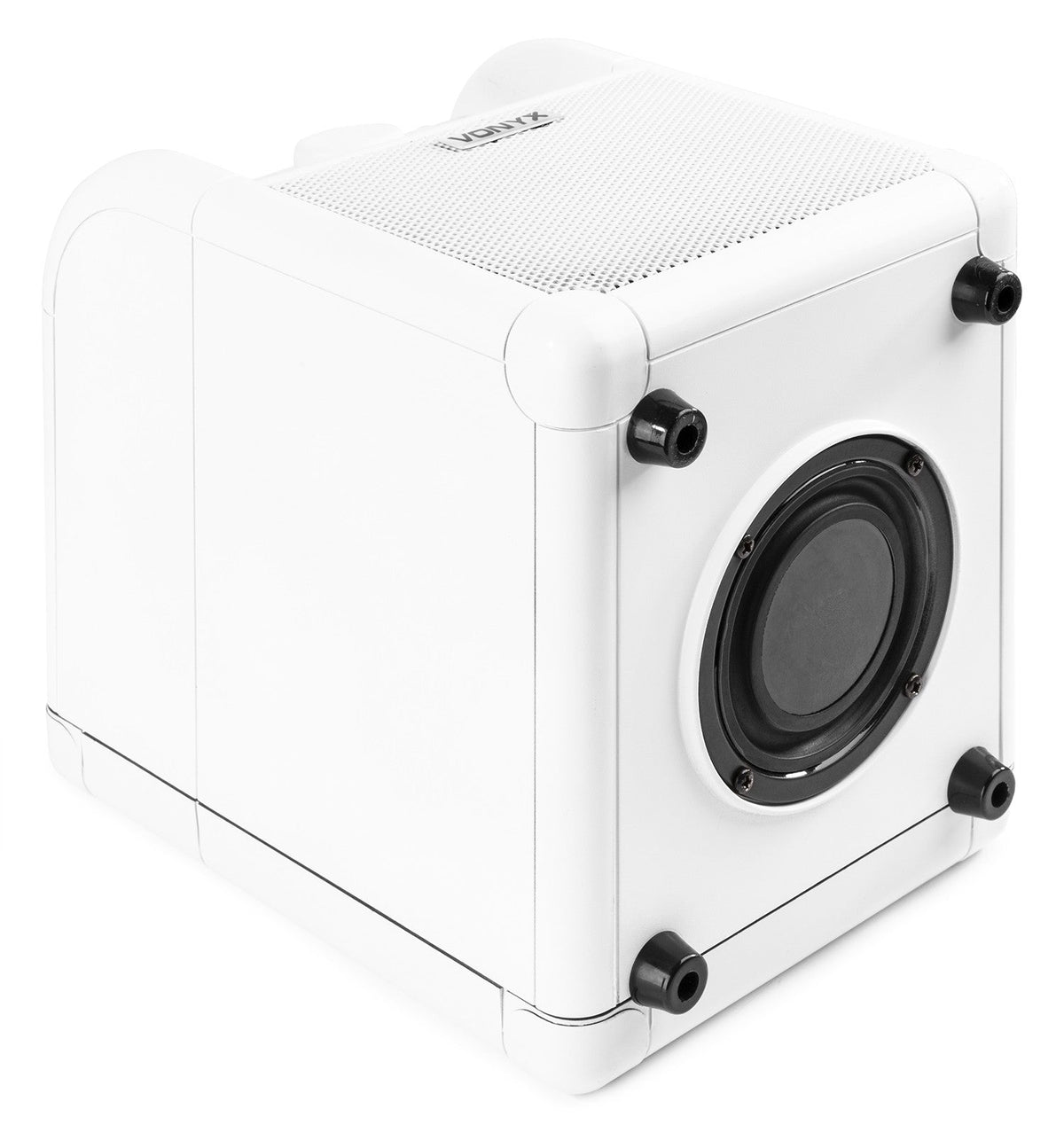 Vonyx SBS50W BT - Bafle Karaoke blanco con bola LED - Tempo Shop