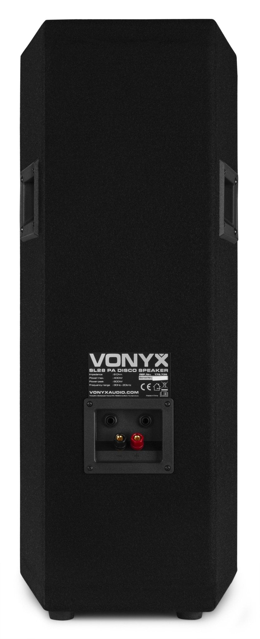 Vonyx SL28 - Caja acustica disco PA 2x 8"/20cm 800W - Tempo Shop